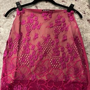 For Love & Lemons Slip Skirt